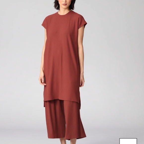 Eileen Fisher Dresses & Skirts - Eileen Fisher Textured Ribbed Dress